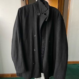 Mens Old Navy Double Button Peacoat